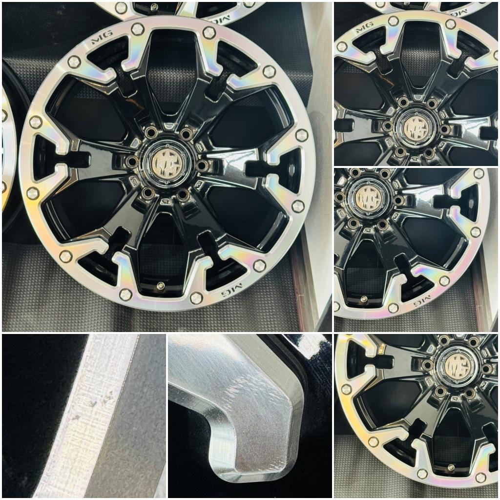 美品 クリムソン ゴーレム Ｒ20×8.5Ｊ 6Ｈ-139.7 +20　ランクル