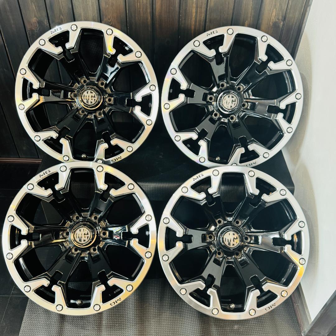 美品 クリムソン ゴーレム Ｒ20×8.5Ｊ 6Ｈ-139.7 +20　ランクル