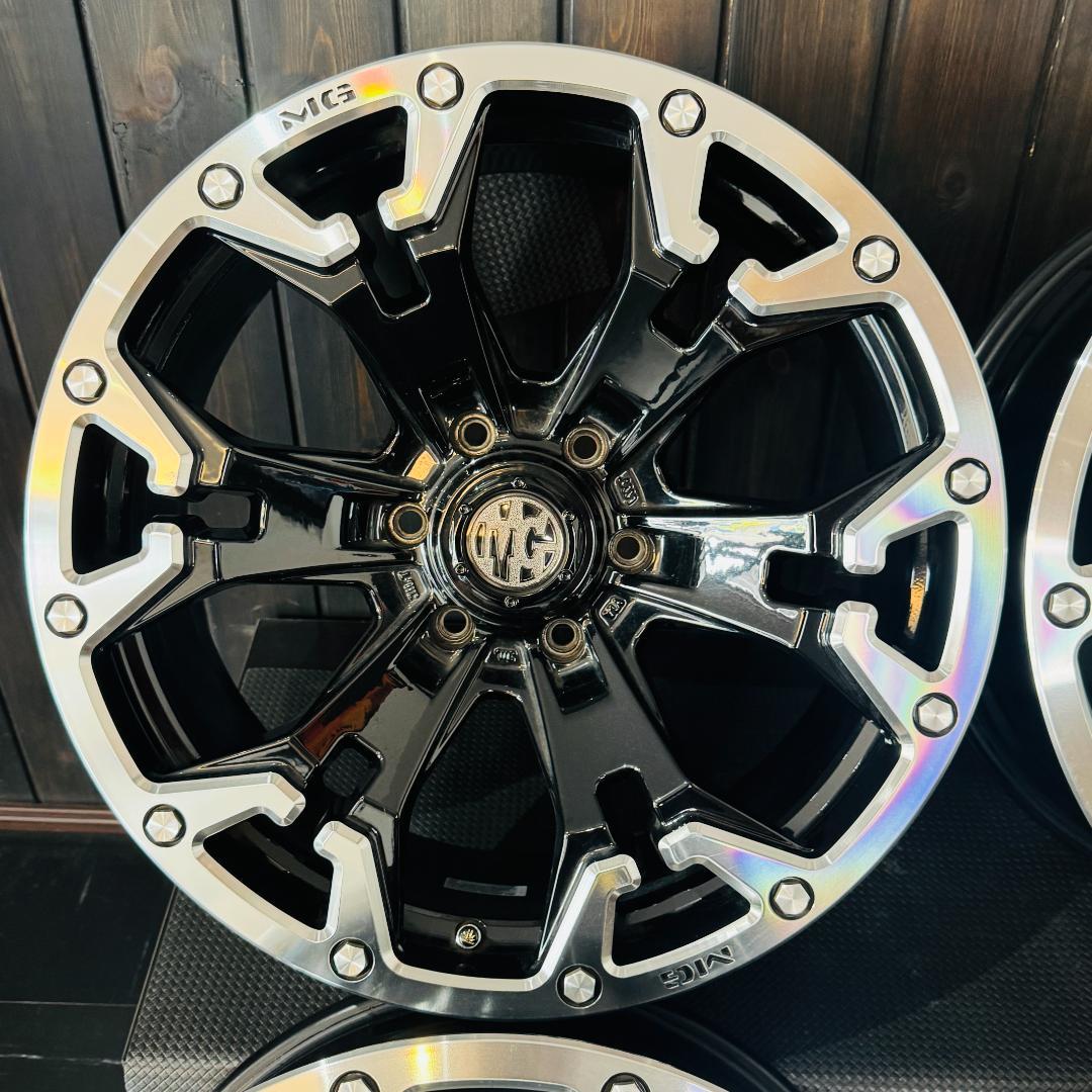 美品 クリムソン ゴーレム Ｒ20×8.5Ｊ 6Ｈ-139.7 +20　ランクル