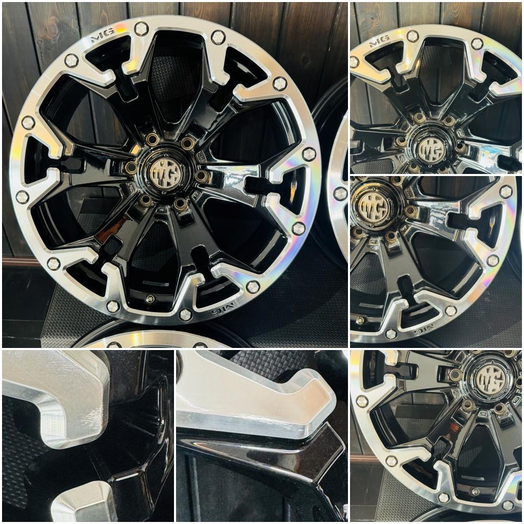 美品 クリムソン ゴーレム Ｒ20×8.5Ｊ 6Ｈ-139.7 +20　ランクル