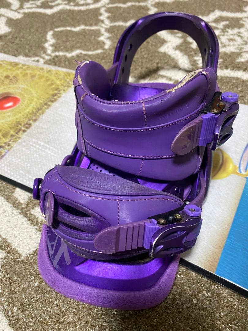 moss スノーボード ビンディング付き