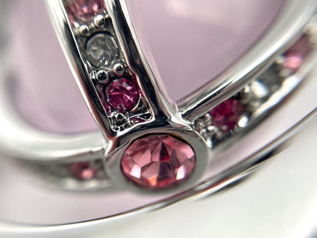 ヴィヴィアン スモールオーブネックレス ピンク