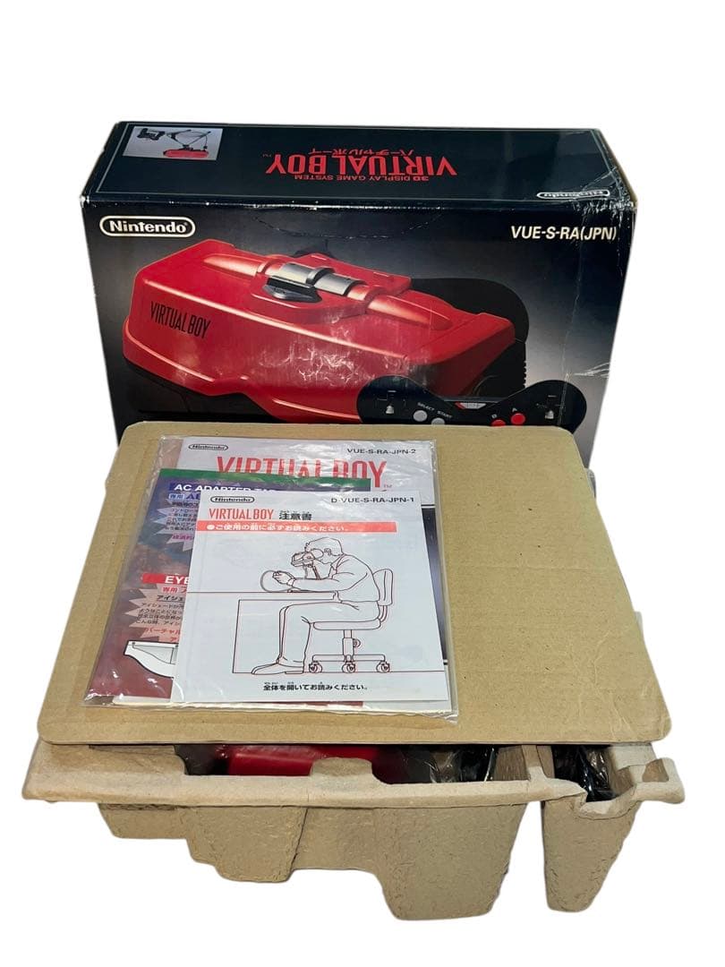 デッドストック　ほぼ未使用　ニンテンドー　バーチャルボーイ　本体
