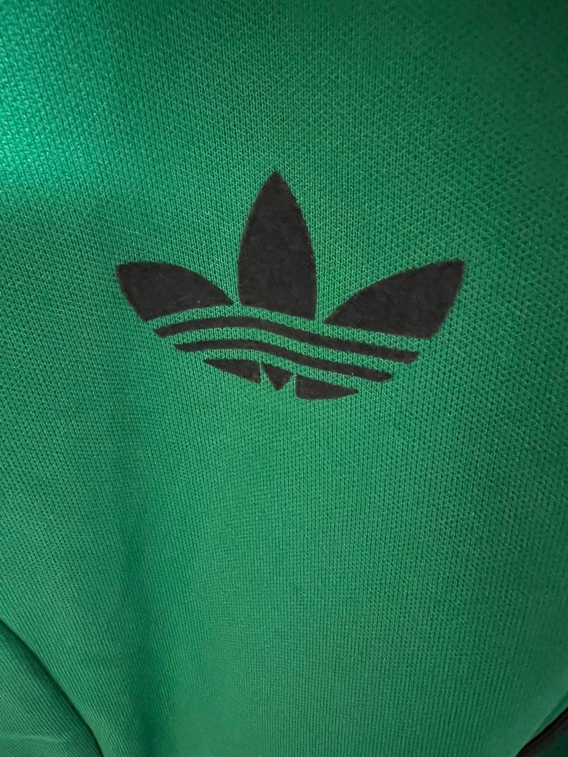 廃盤品アディダス トラックジャケット ジャージ ジャマイカ 緑 黄 IT7804