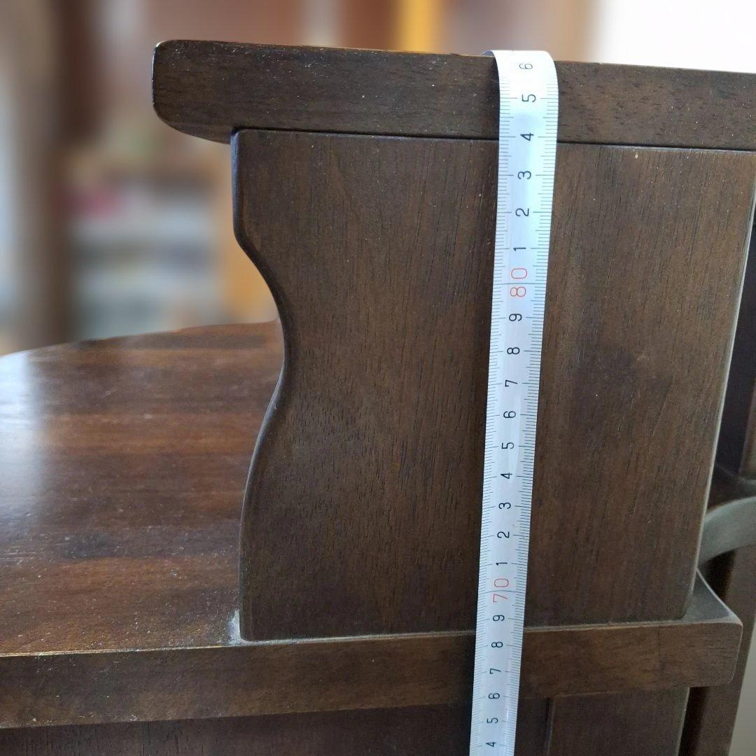 カリモク家具　ルスティック　コーナーキャビネット