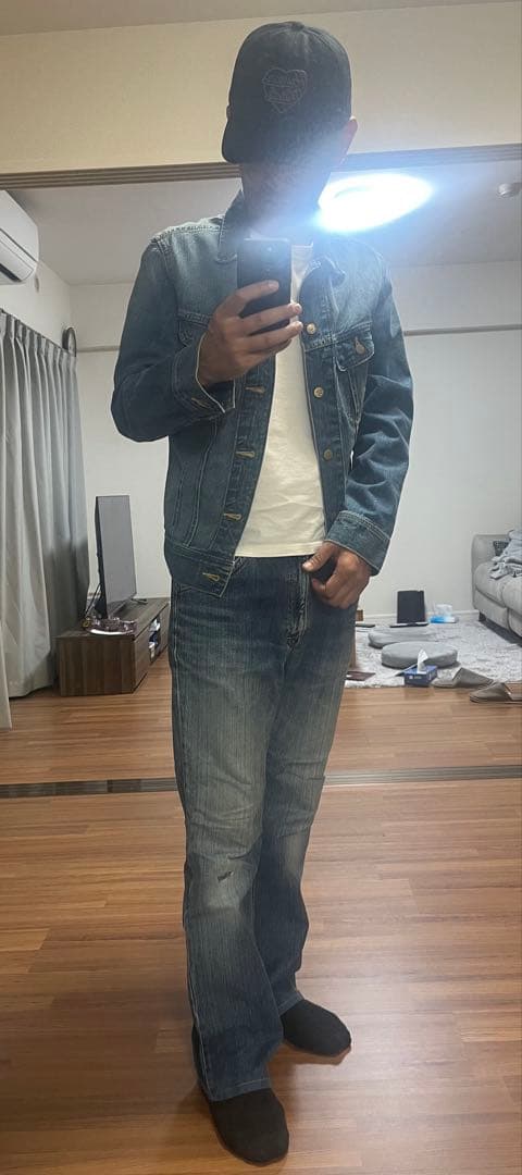 あ*き様 Lee デニムジャケットとパンツセット S