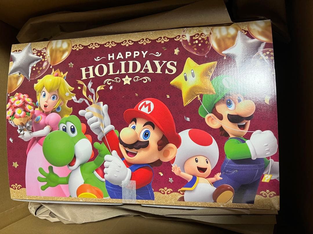 【スーパーマリオ ホリデーギフトBOX入り】ニンテンドースイッチライト＋α 新品