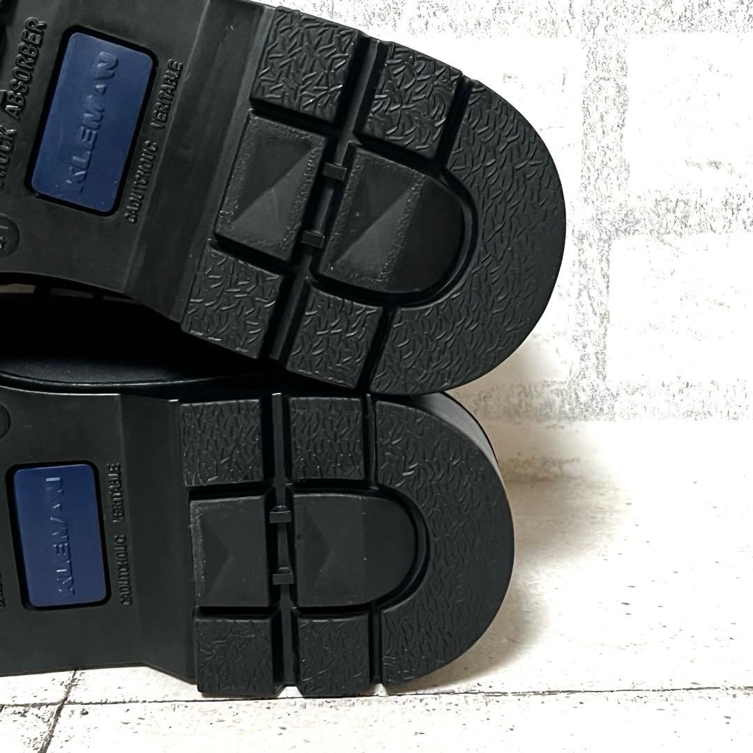 美品【クレマン】チロリアンシューズ パドレ♡ブラック 41