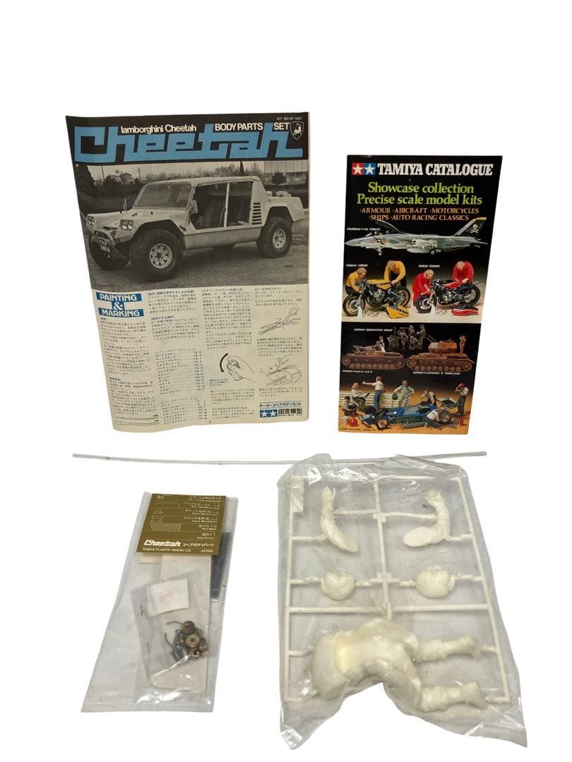 未組み立て 当時物 タミヤ 1/12 ランボルギーニ チータースペアボディセット
