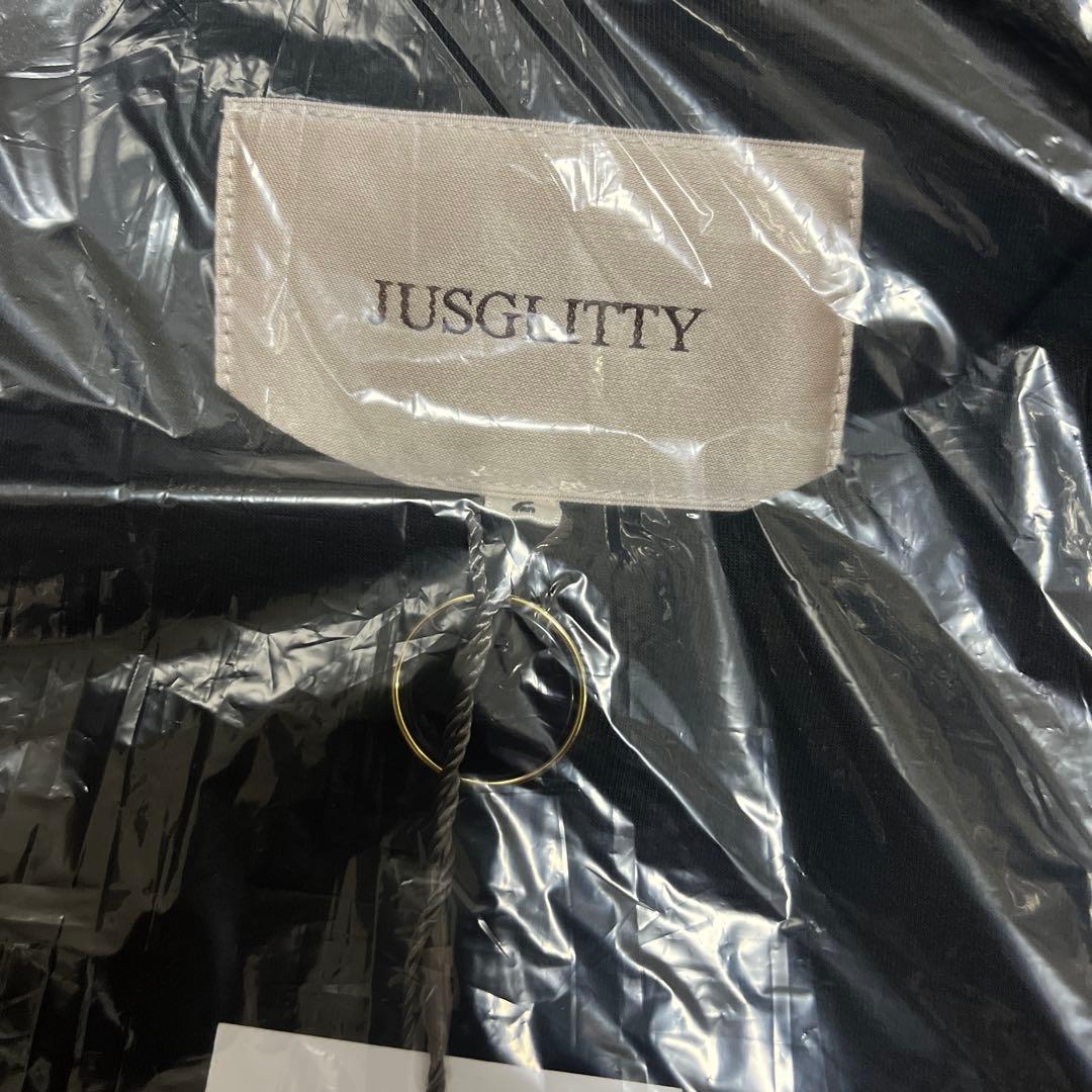 225【新品タグ付】JUSGLITTY ダンボールジャケット