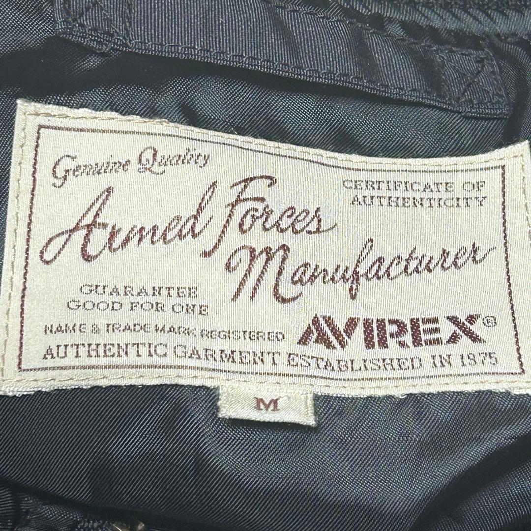 美品　AVIREX L-2B フライトジャケット　ワッペン　カモフラ　M