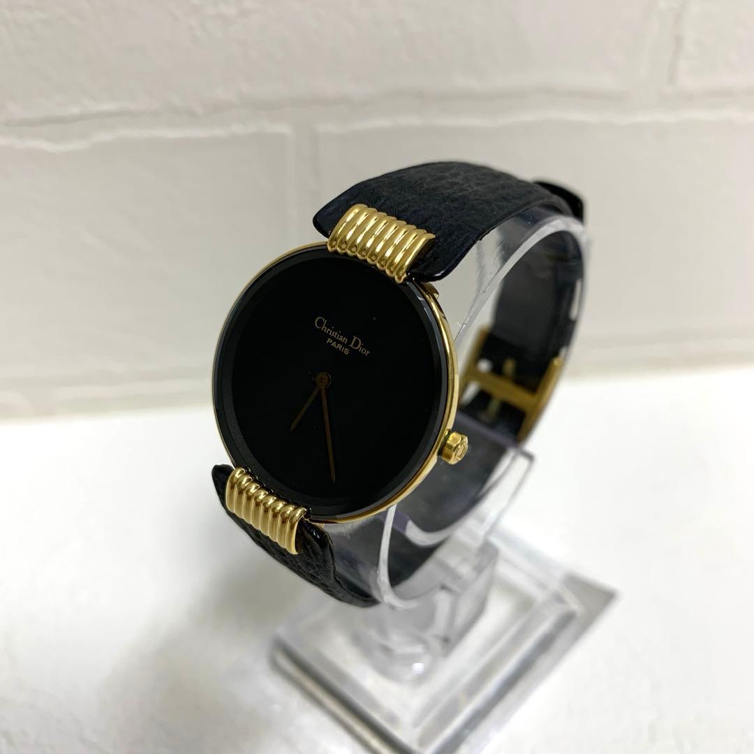 Dior クリスチャンディオール バギラ ブラックムーン 腕時計 レディース