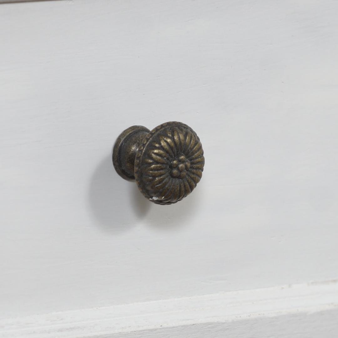 【新品・未使用】　アンティーク調　チェスト　4段5杯　 収納タンス　完成品