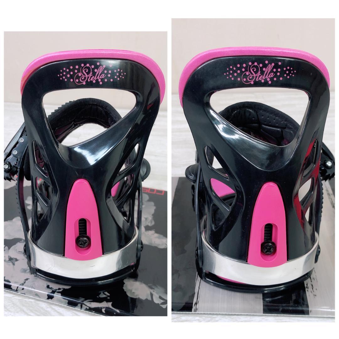 COSMIC SURF スノーボード 138cm SALOMON 3点セット