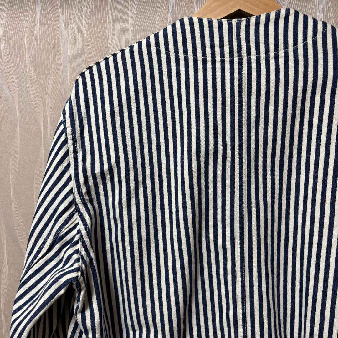 USA製 ポストオーバーオールズ 最初期 カバーオール ヒッコリー M 緑タグ