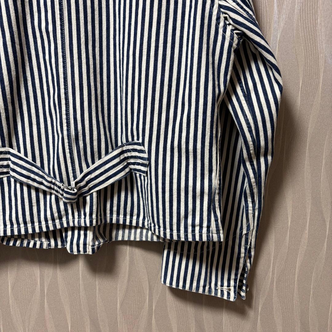 USA製 ポストオーバーオールズ 最初期 カバーオール ヒッコリー M 緑タグ