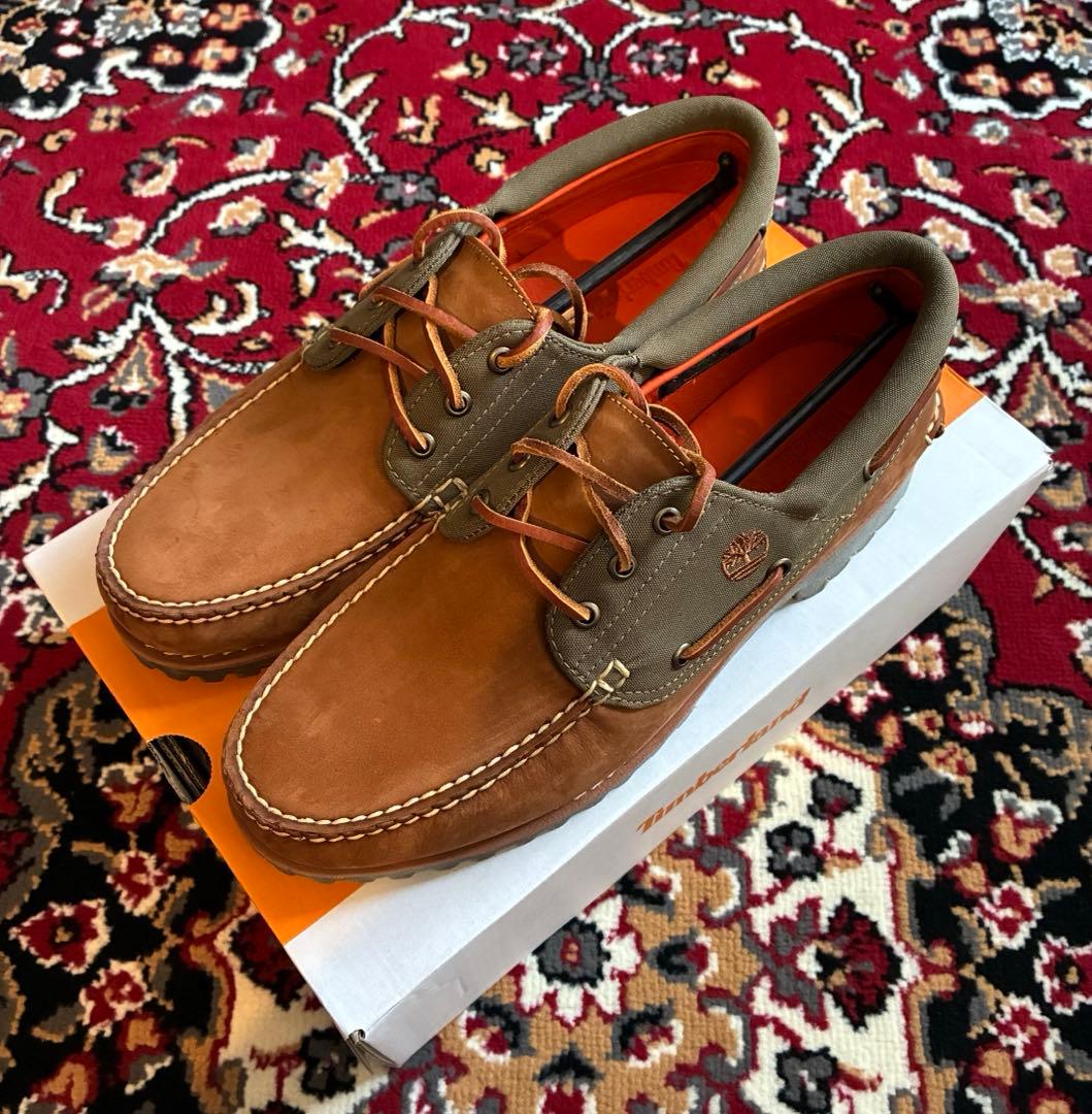 新品未使用　Timberland 3eye ヌバックレザー　廃盤　29cm