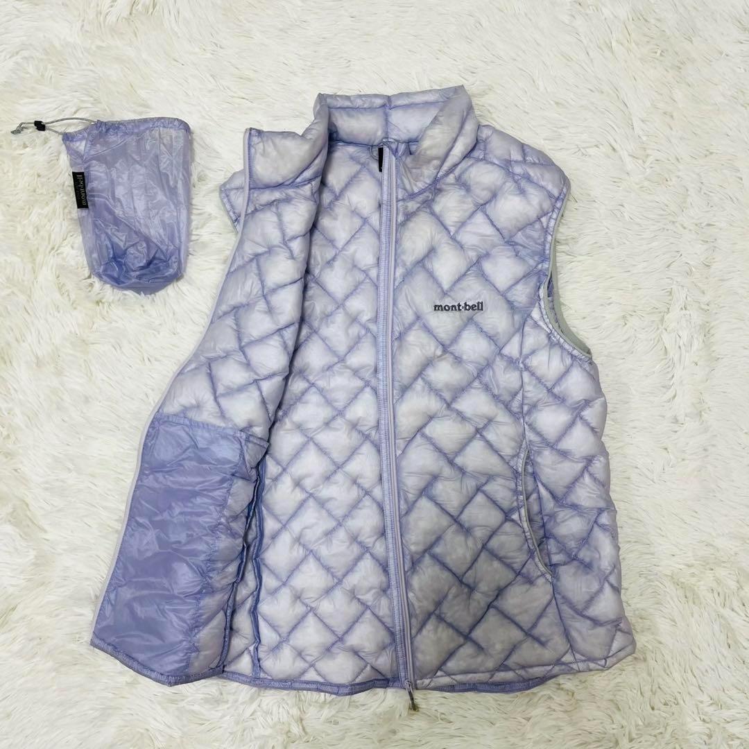 専用モンベル　プラズマ1000 ダウンベスト Women's　 Lペールラベンダ