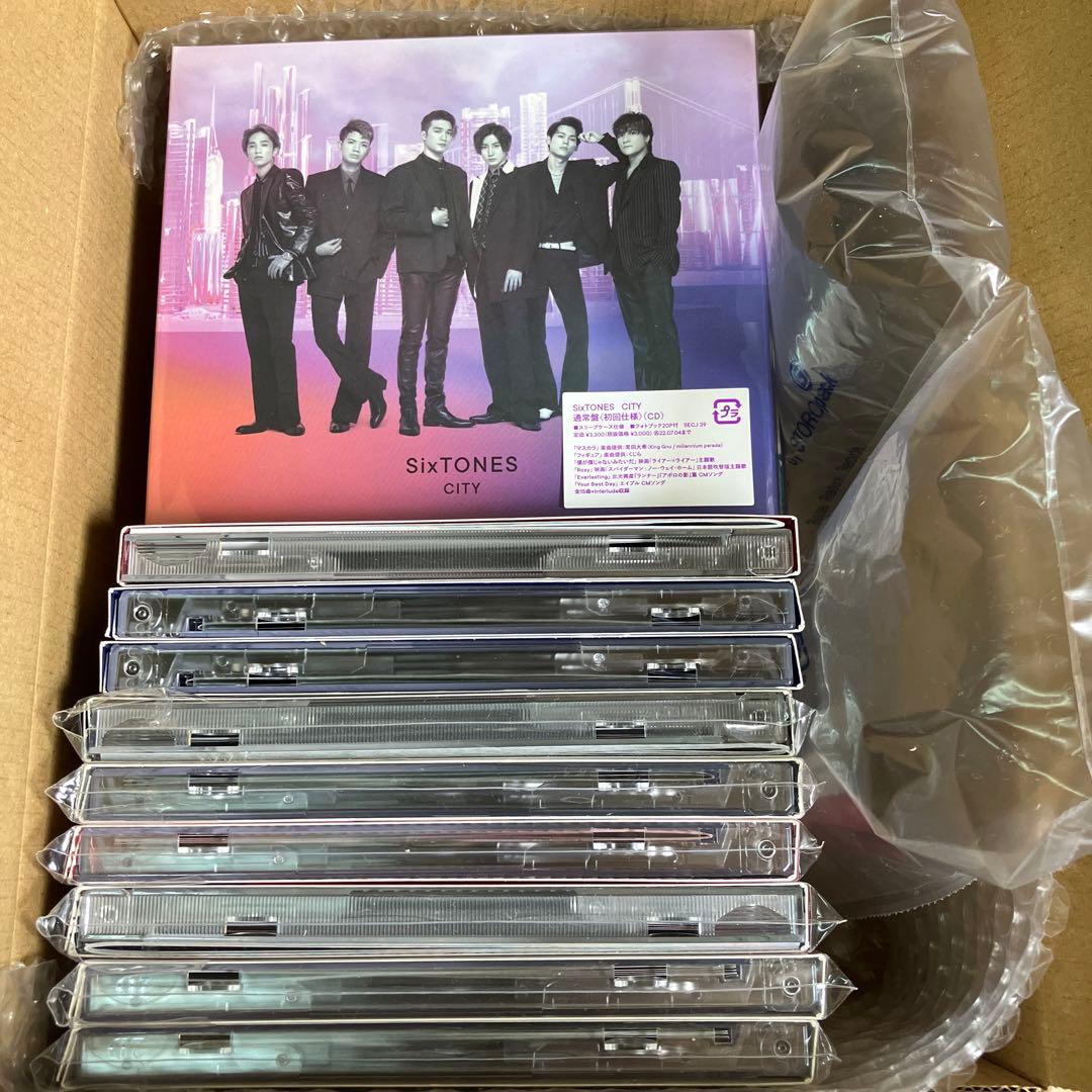 SixTONES シングルCD、アルバムCITY まとめ売り