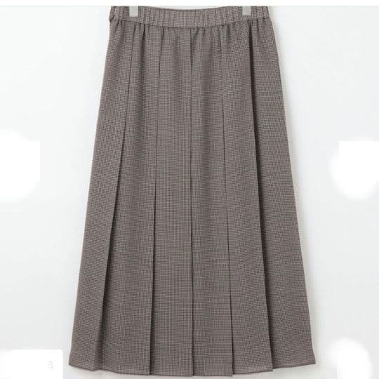 自由区セットアップ ハイツイストビエラプリーツスカート、フロントフリル ブラウス