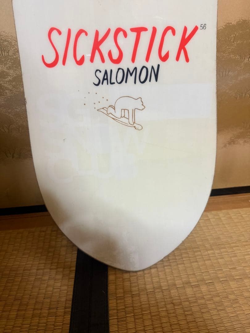 み*み様 SICKSTICK スノーボード クマのデザイン　サロモン