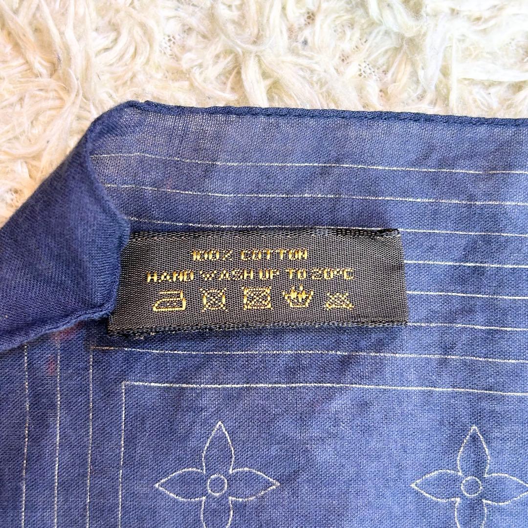 【ルイヴィトン✨️モノグラム】 イタリア製 LV ハンカチ ポケットチーフ