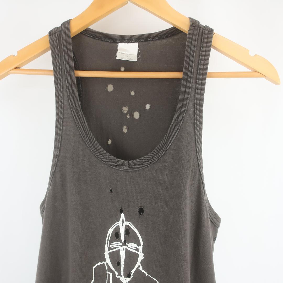 01SS TIME期 NUMBER (N)INE ダメージ加工 タンクトップ 2