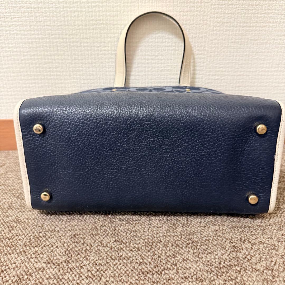 【美品】COACH トートバッグ C2826 デンプシー シグネチャー