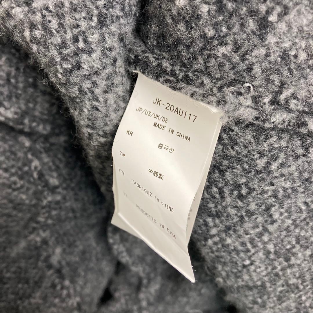 561 Wool Blanket Coat Grey  peak ウール