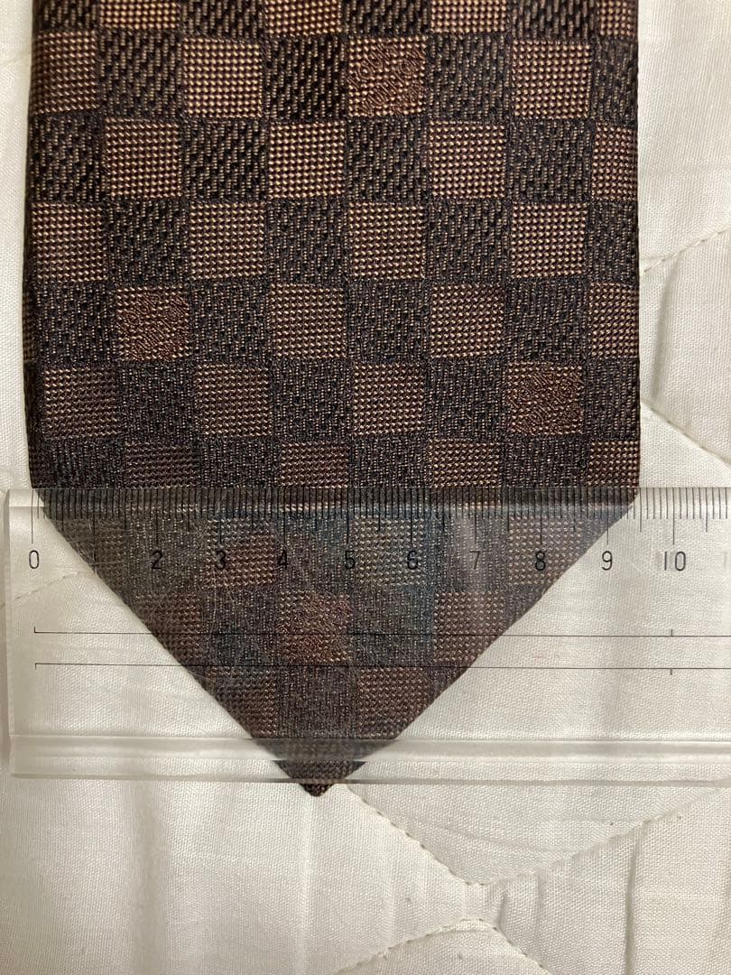 Louis Vuitton ダミエ　ネクタイ 12月1日までブラックフライデー‼️