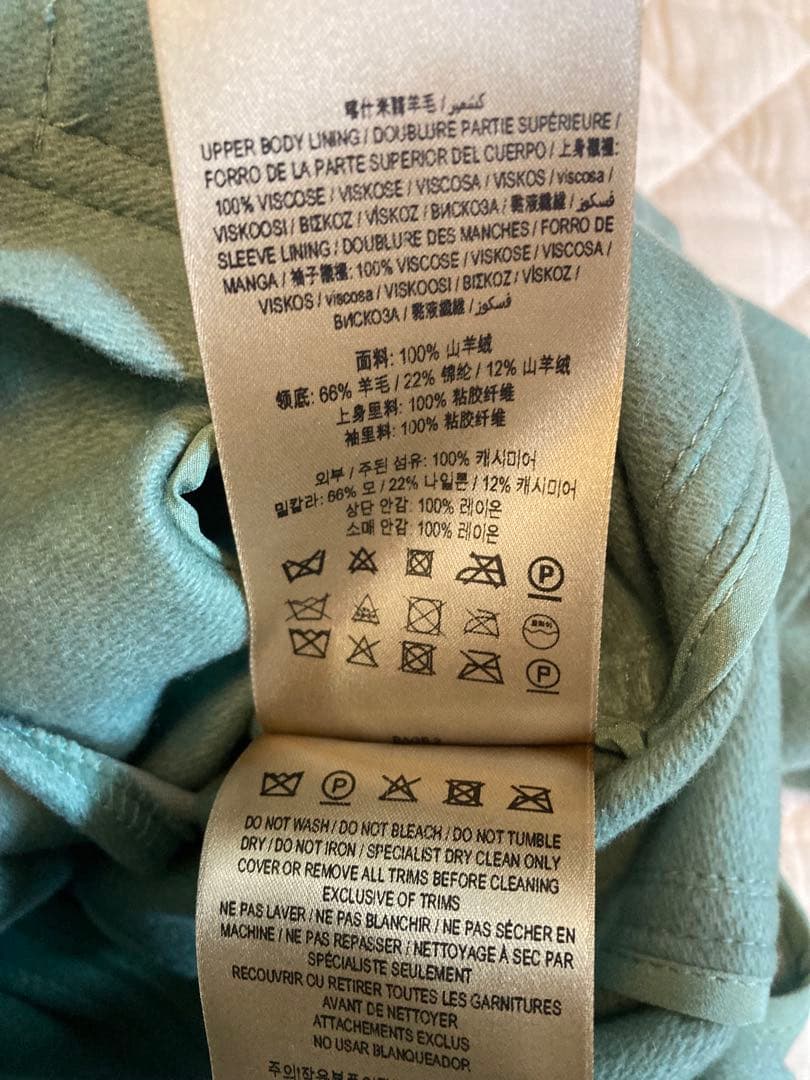 BURBERRY THE SANDRINGHAM トレンチコートカシミヤ100%