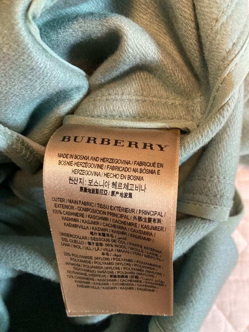 BURBERRY THE SANDRINGHAM トレンチコートカシミヤ100%