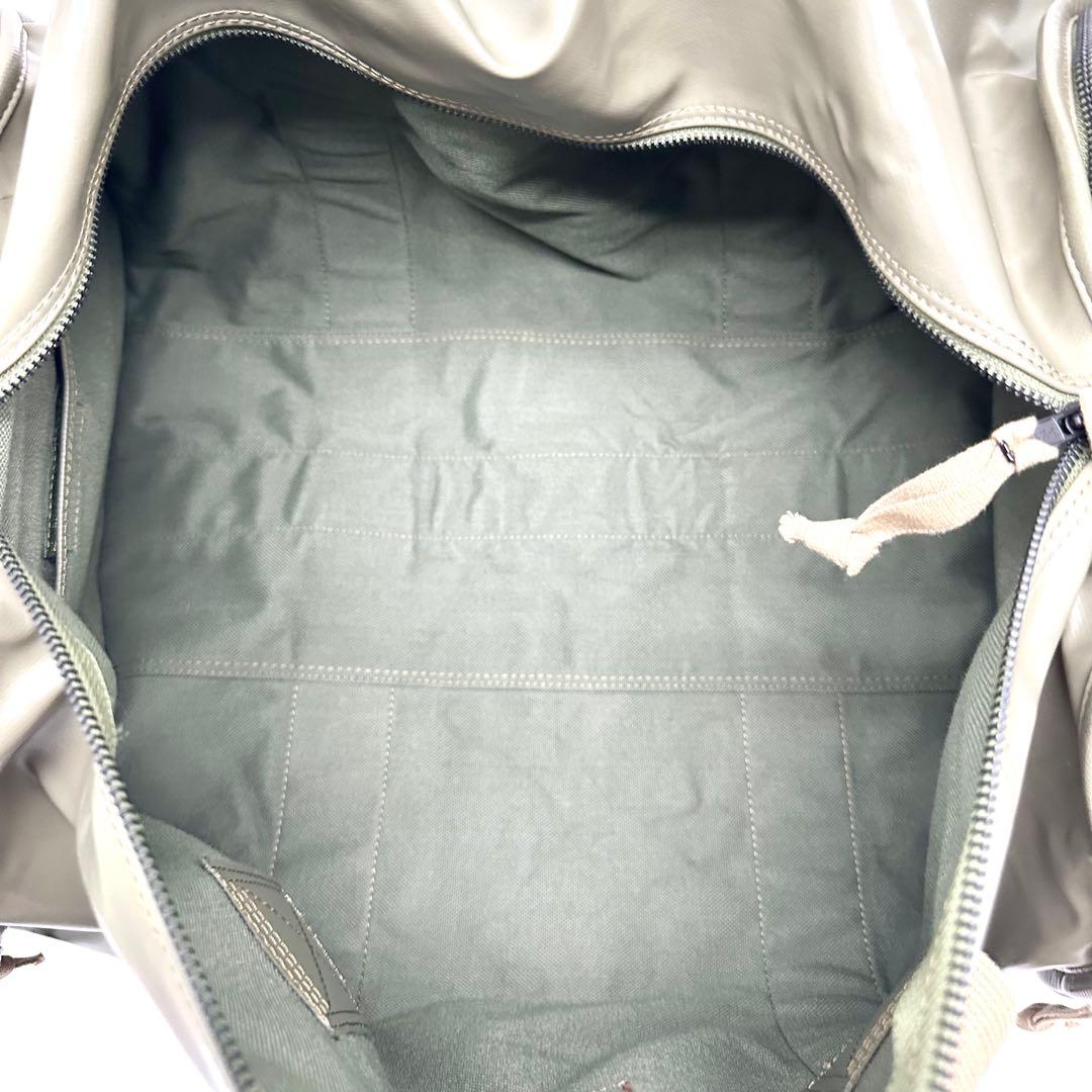 特大極美品 吉田カバン ラゲッジレーベル ドラムバッグ ニューライナー赤バッテン