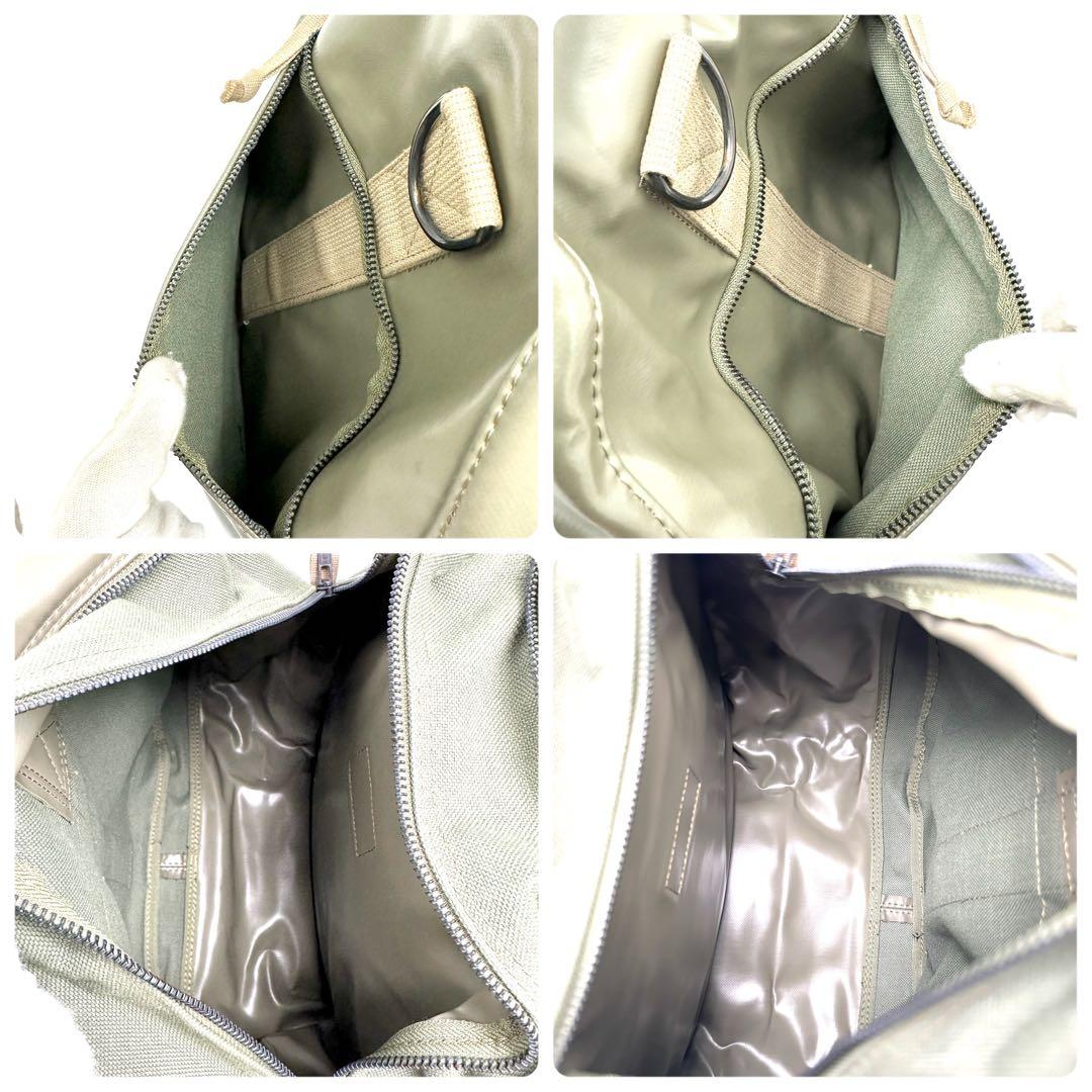 特大極美品 吉田カバン ラゲッジレーベル ドラムバッグ ニューライナー赤バッテン