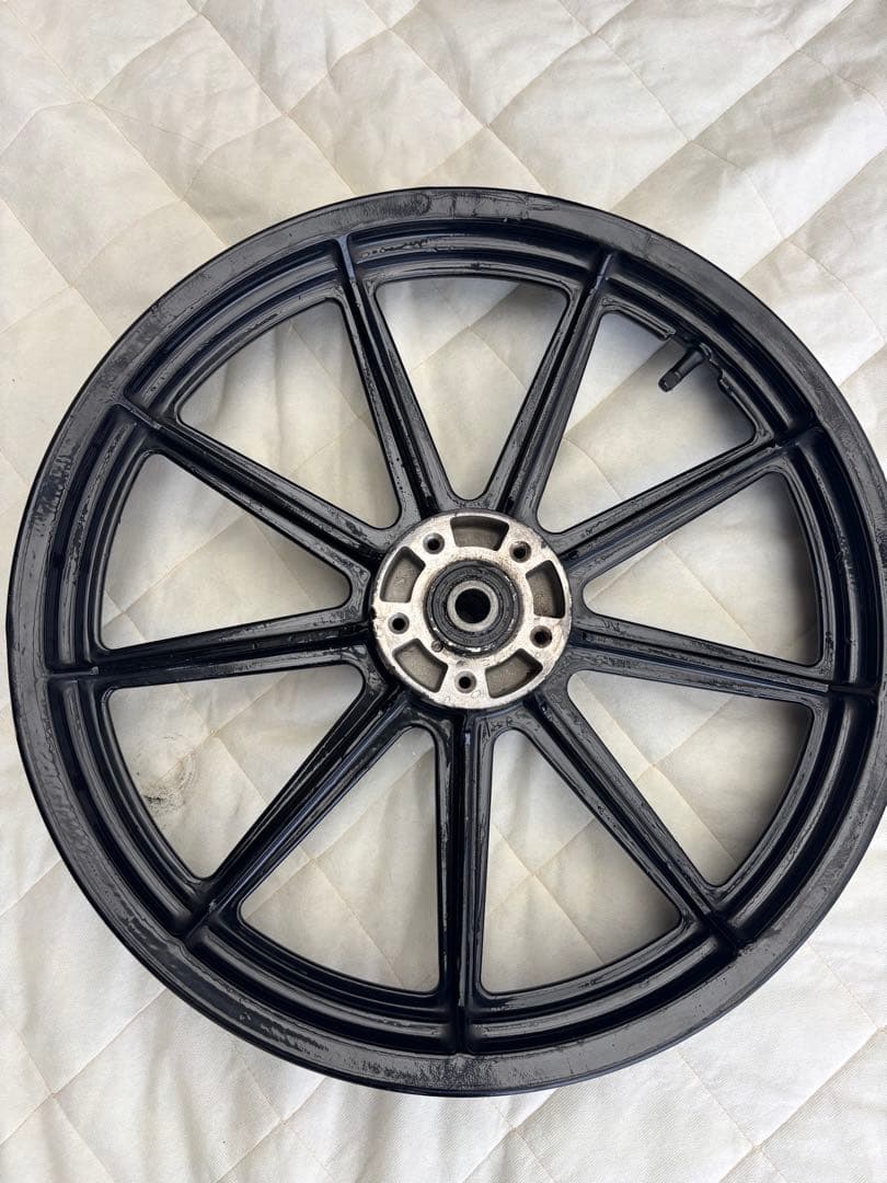 s＿s　ブラック 9本キャスト　前後セット　ハーレー純正　値下げしました