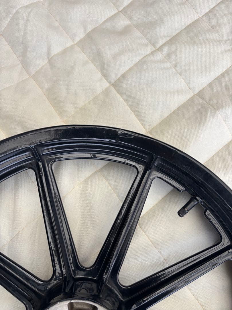 s＿s　ブラック 9本キャスト　前後セット　ハーレー純正　値下げしました