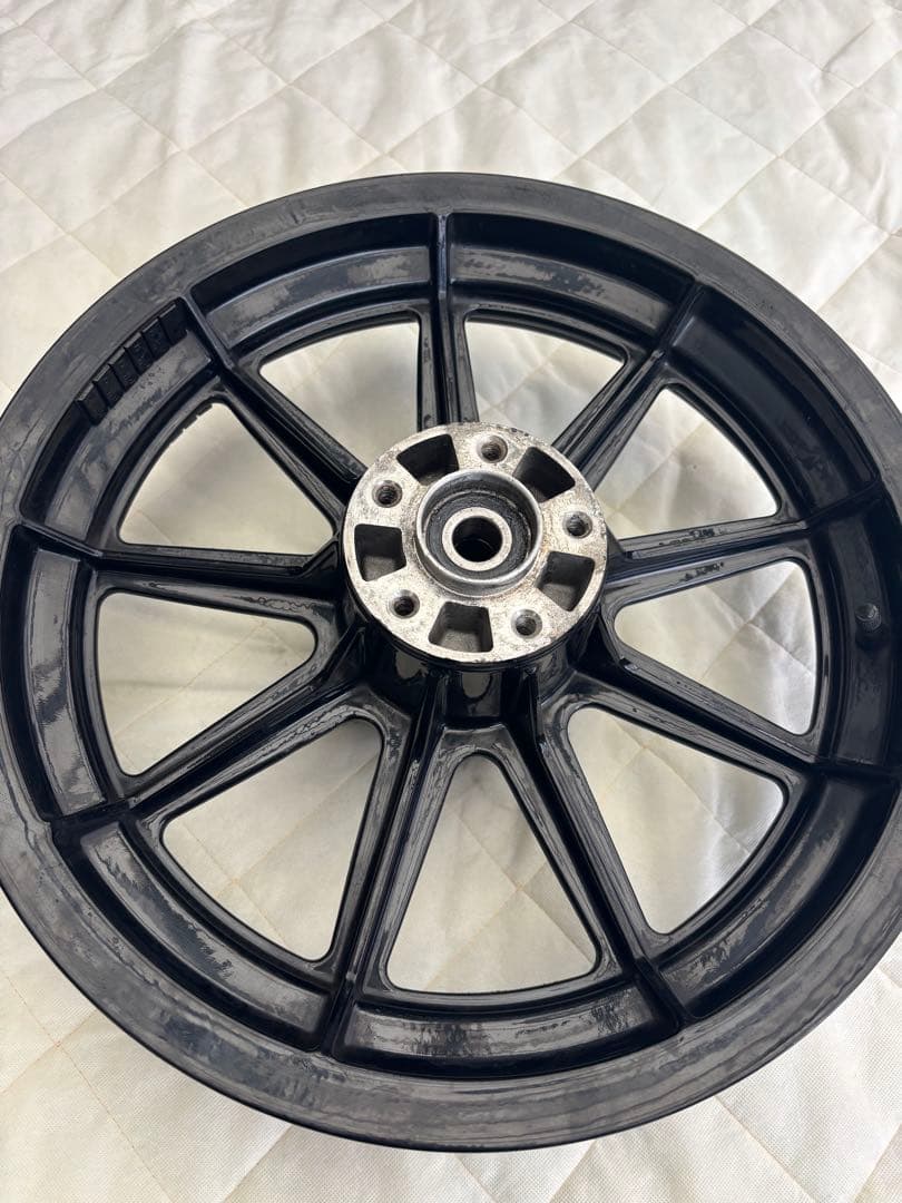 s＿s　ブラック 9本キャスト　前後セット　ハーレー純正　値下げしました