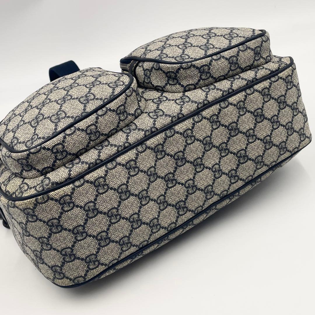 GUCCI グッチ GGスプリーム ショルダーバッグ クロスボディ PVC