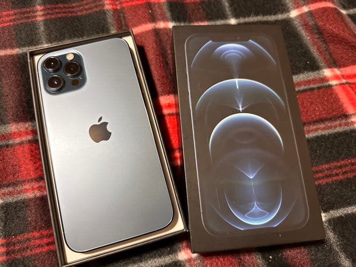 コンピュータ・IT iPhone12promax  128Gb Pacific Blue