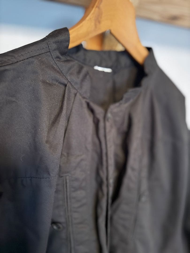 値下げ試着のみ黒スモックLE LABOUREUR」（ル・ラブルール) 男女兼用