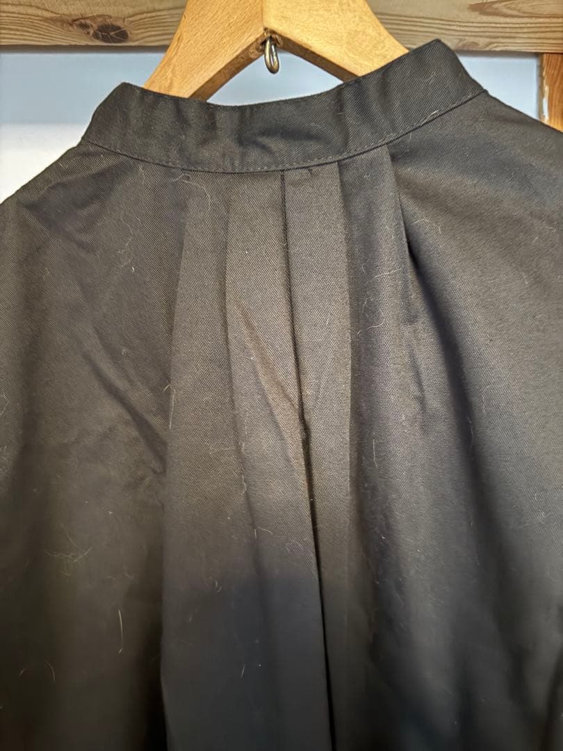 値下げ試着のみ黒スモックLE LABOUREUR」（ル・ラブルール) 男女兼用