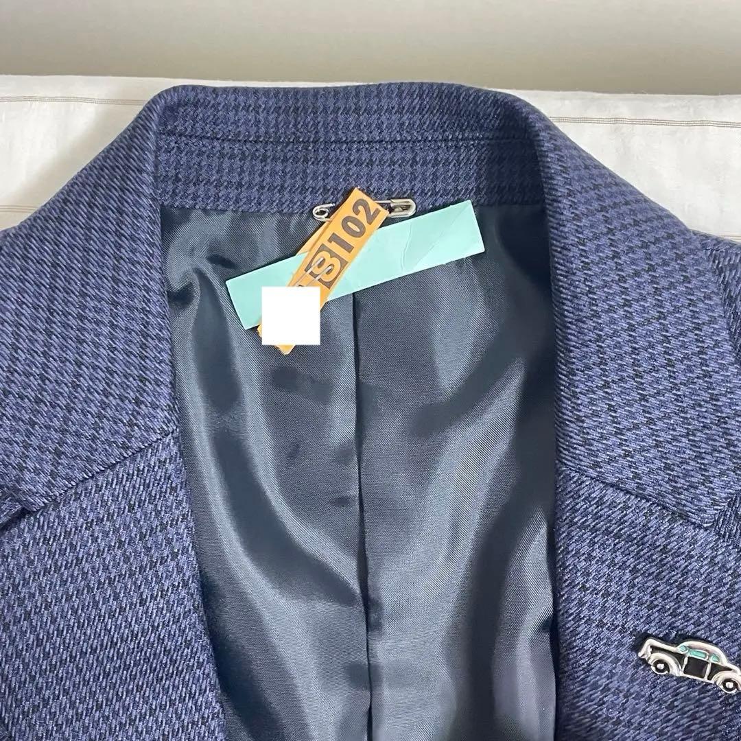 【petit main】ネイビー スーツ 110cm フォーマル　美品