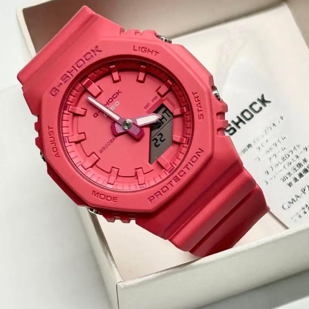 【新品/ビビット×ピンク】☆G-SHOCK GMA-P2100-4AJF