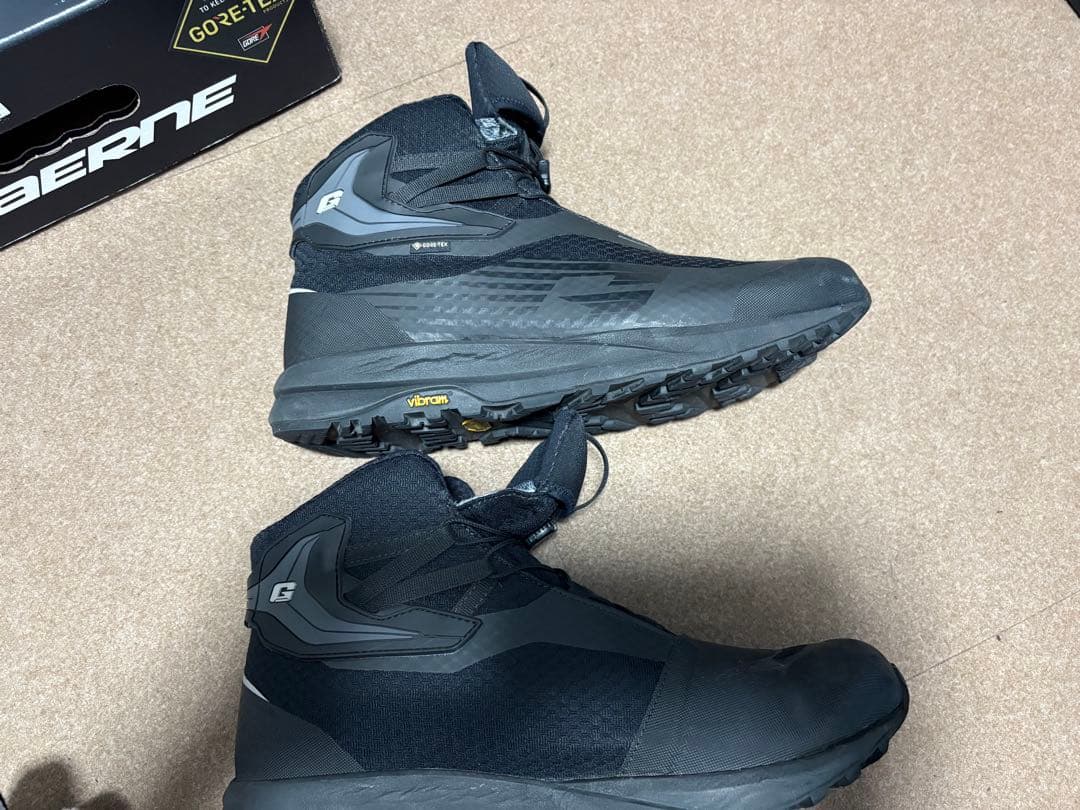 ガエルネ GAERNE【防水】Gゼノン ゴアテックス ブラック 28.0