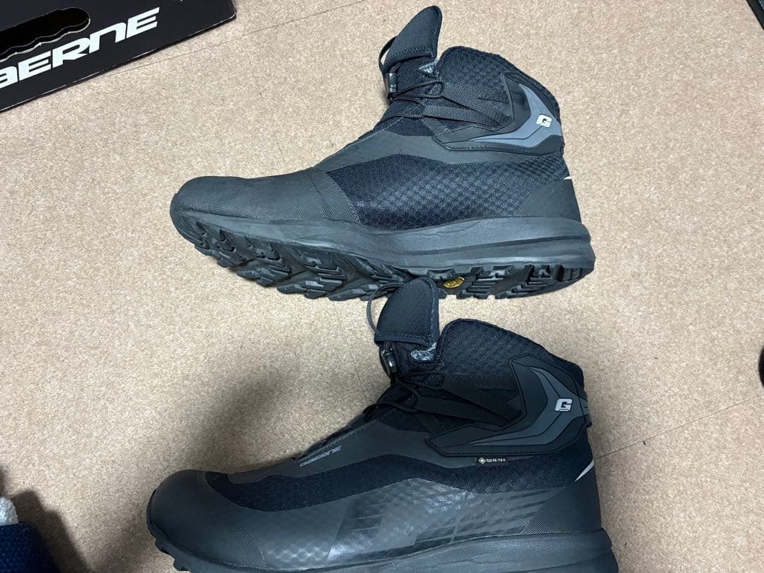 ガエルネ GAERNE【防水】Gゼノン ゴアテックス ブラック 28.0