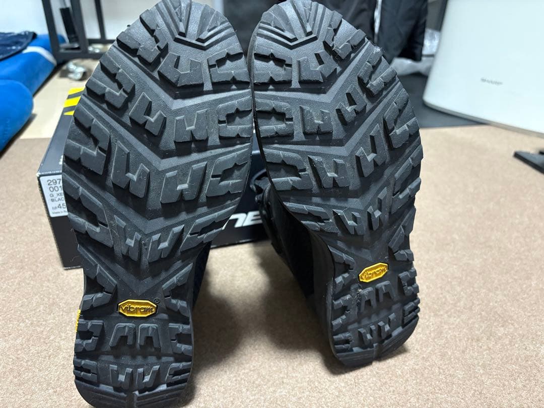 ガエルネ GAERNE【防水】Gゼノン ゴアテックス ブラック 28.0