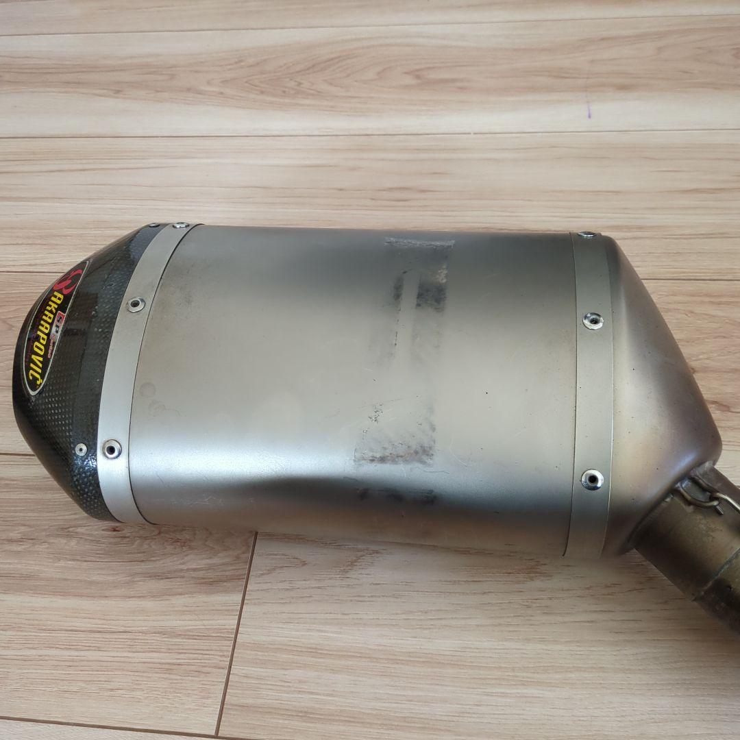 ZX-6R C型 ‘05 ‘06 アクラポビッチ スリップオンマフラー