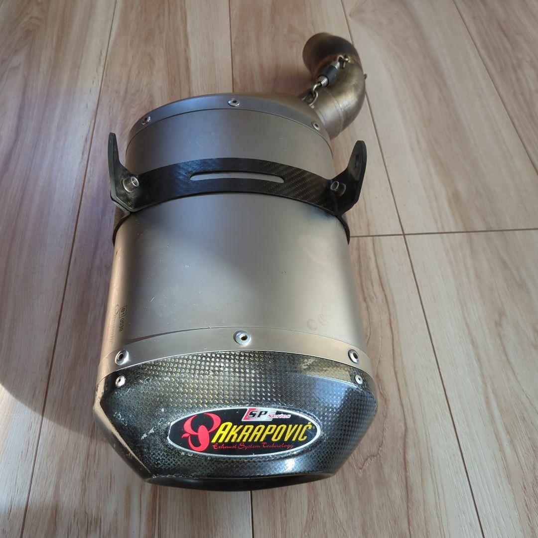 ZX-6R C型 ‘05 ‘06 アクラポビッチ スリップオンマフラー