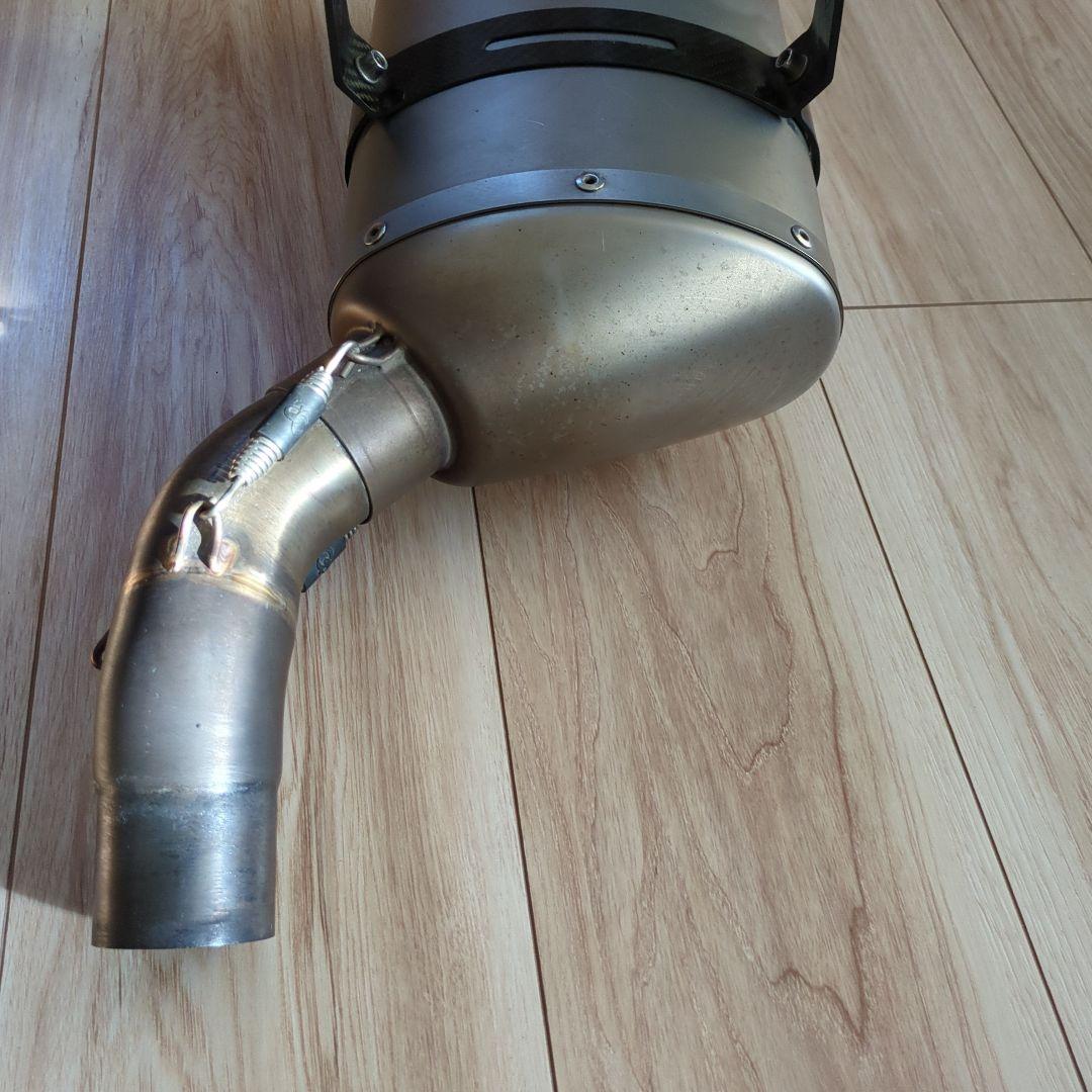 ZX-6R C型 ‘05 ‘06 アクラポビッチ スリップオンマフラー