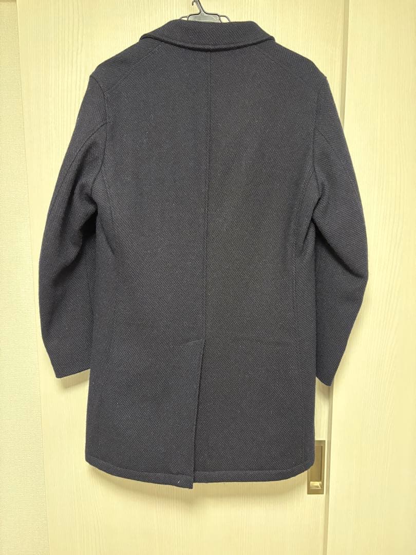 ハリスツイード FreaksStore チェスターコート M 紺色